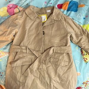 Zara toddler tan trench coat